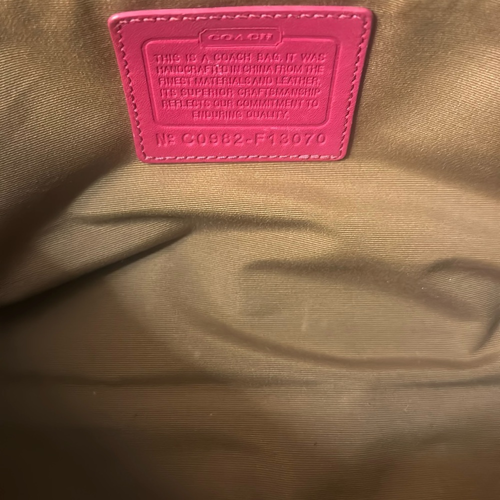 Vintage Classic Coach Satchel F13070 - Picture 7 of 10